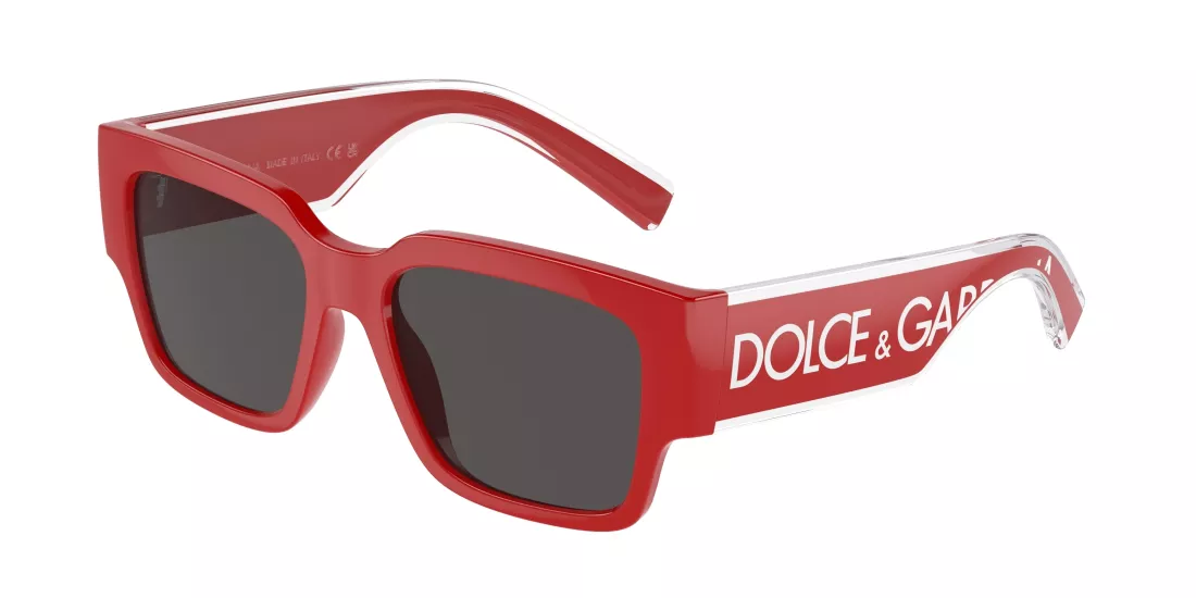 Dolce & Gabbana DX6004 (308887) 50 | Çocuk Kırmızı Güneş Gözlüğü